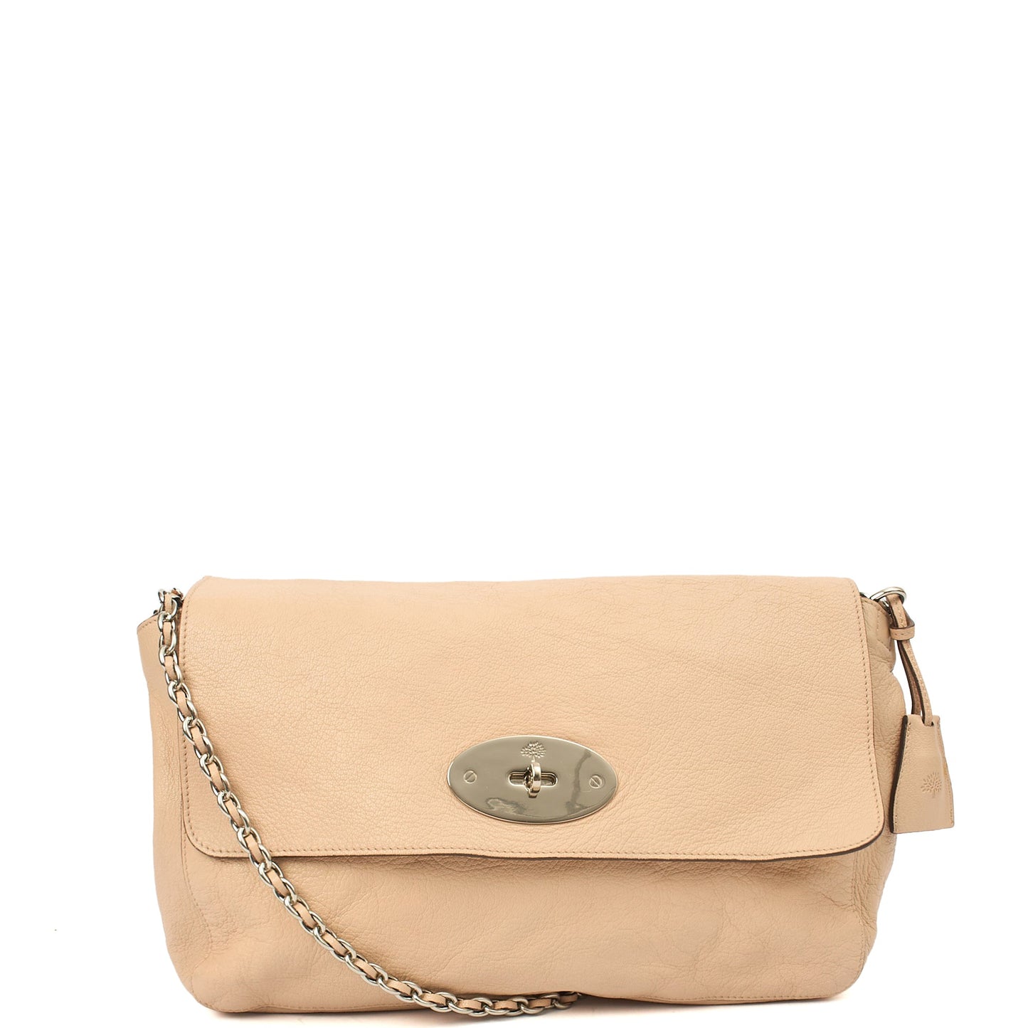 Mulberry Lily in Rose Water, Calfskin Leather — Front View