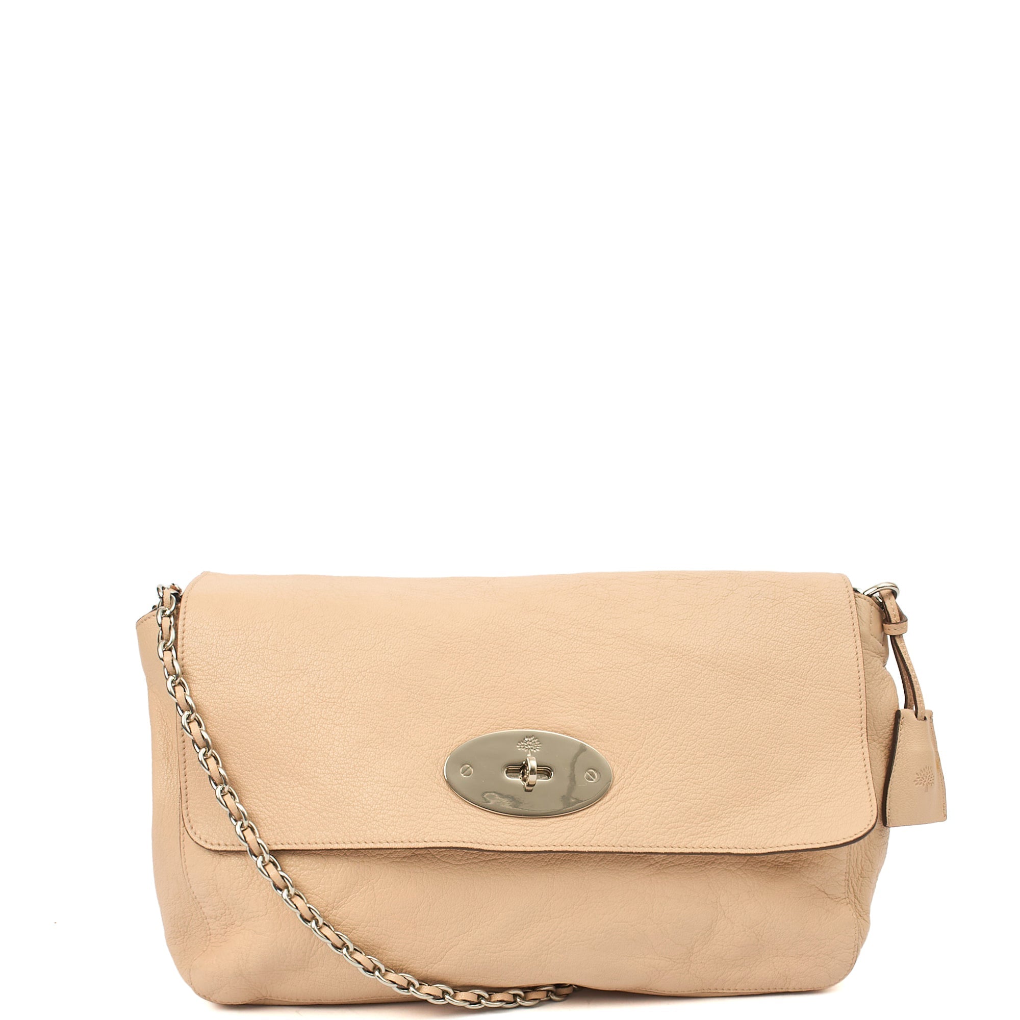 Mulberry Lily in Rose Water, Calfskin Leather — Front View