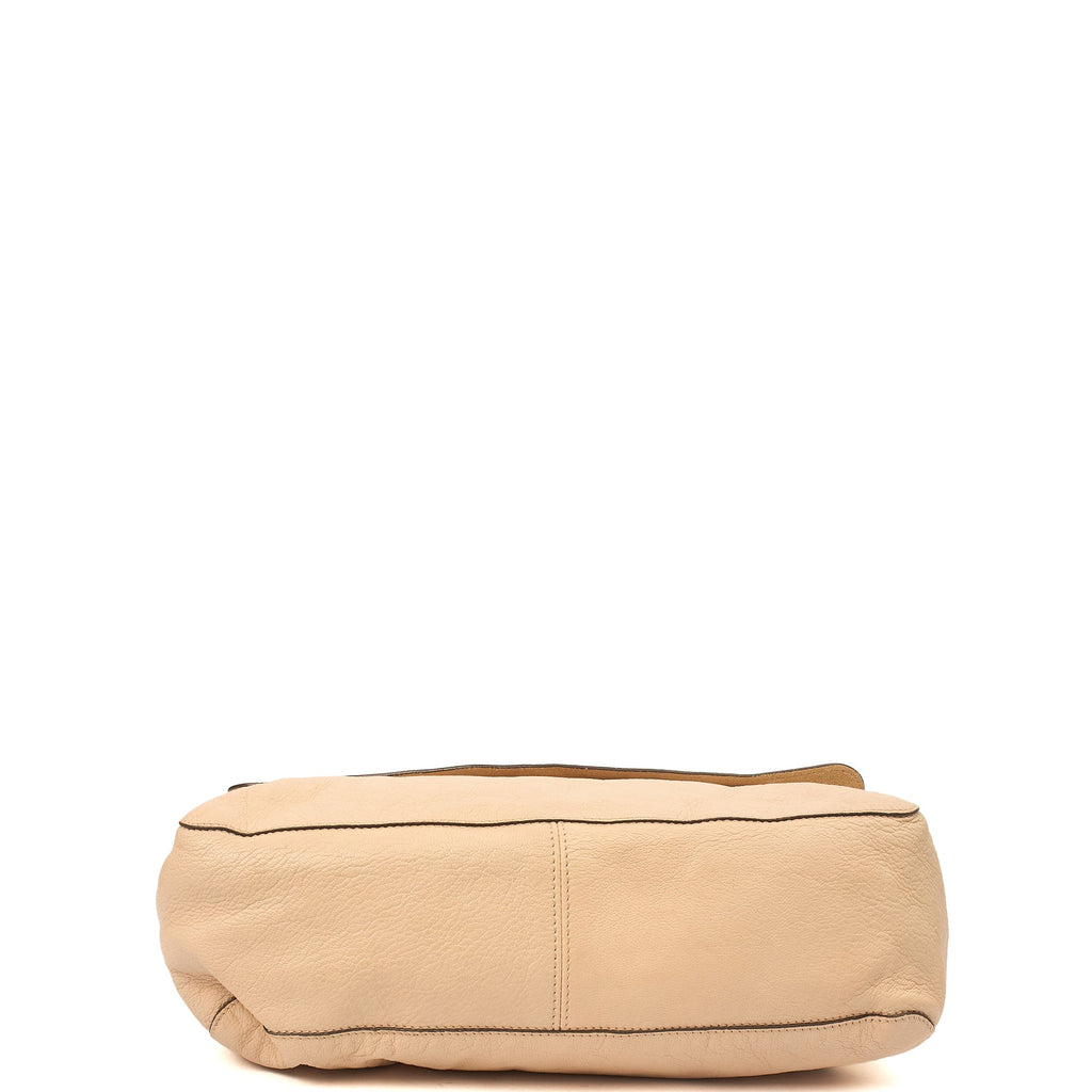 Mulberry Lily in Rose Water, Calfskin Leather — Detail View