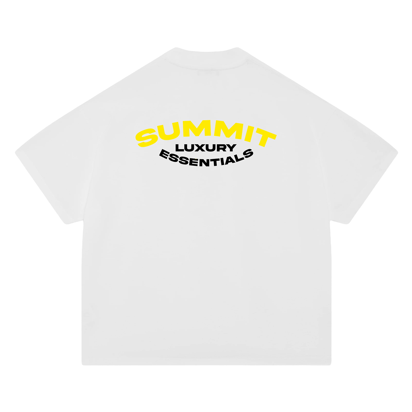 Summit Luxury Essentials T-Shirt 'White' — XXS — Front View