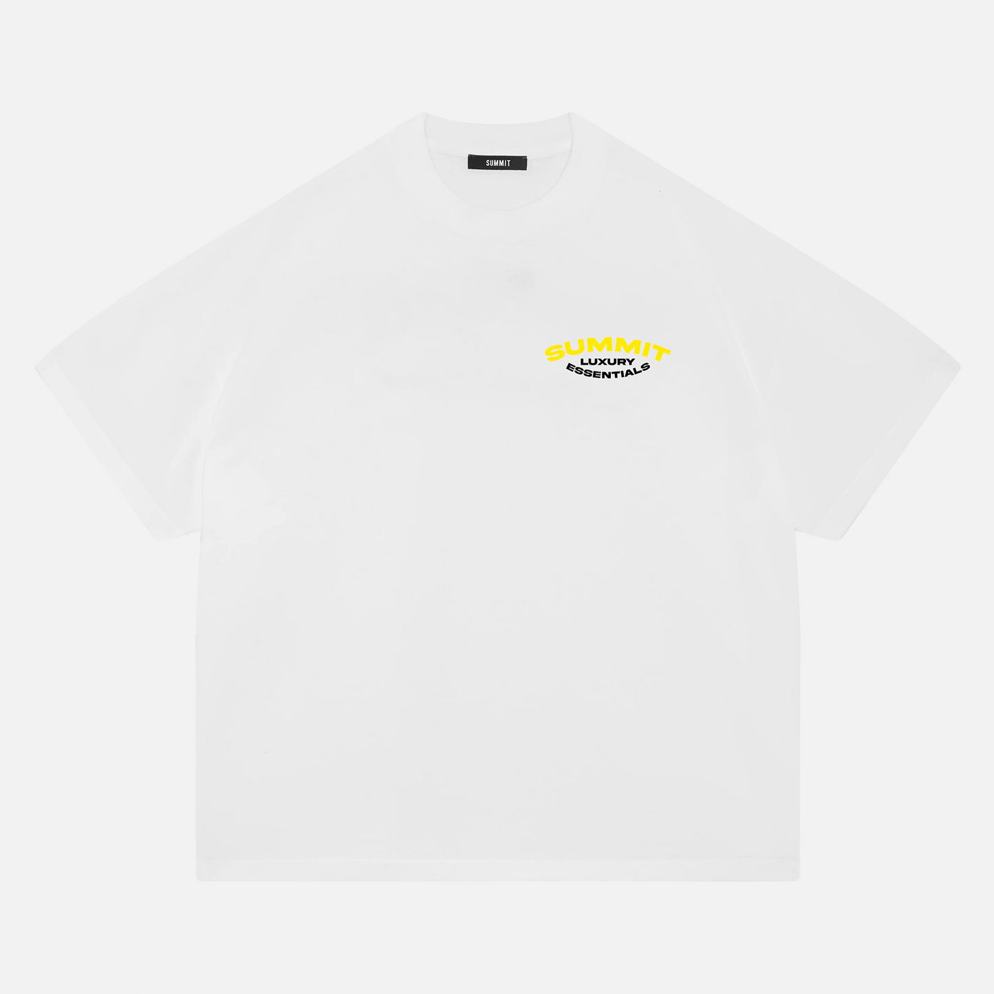 Summit Luxury Essentials T-Shirt 'White' — XXS — Side View