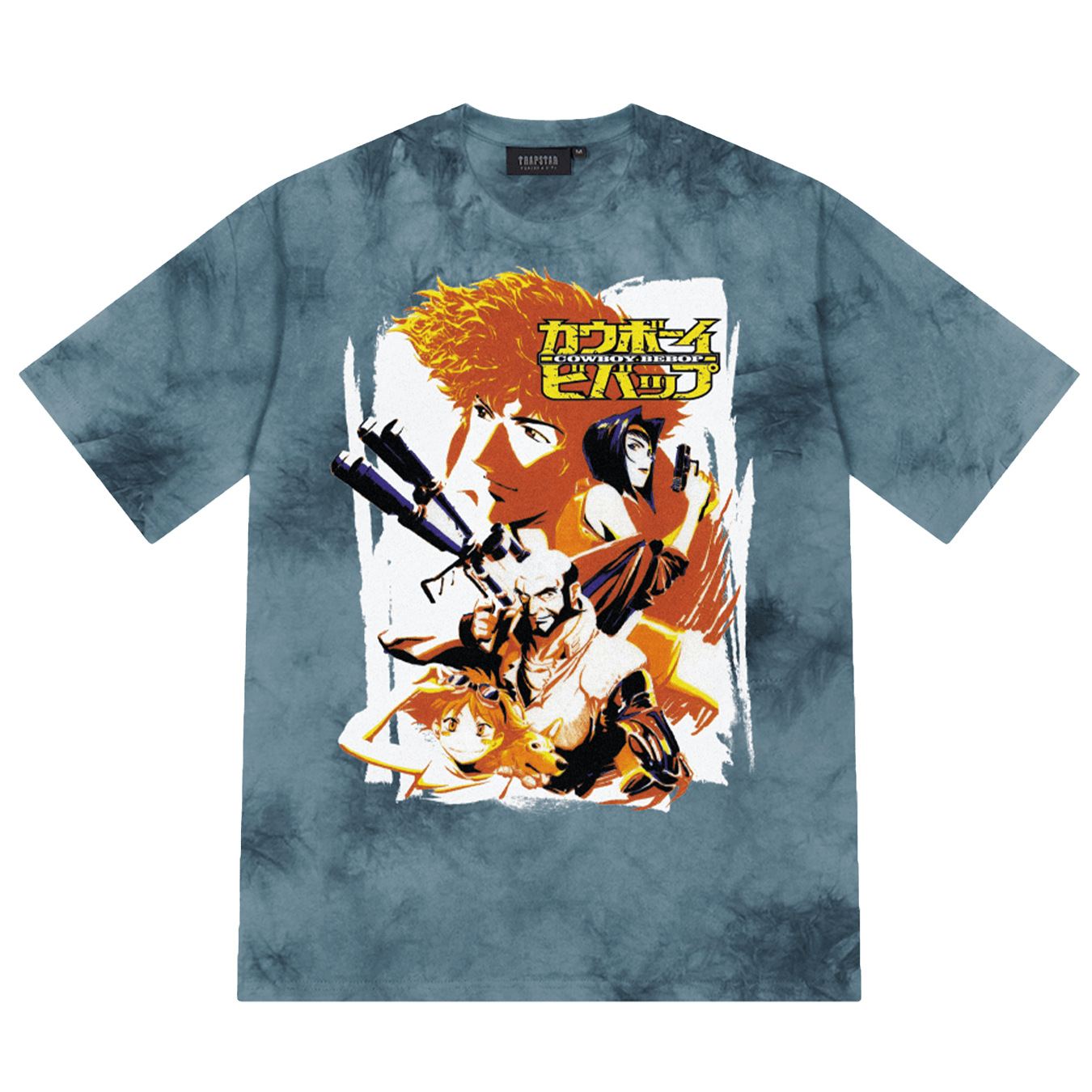 Trapstar x Cowboy Bebop Tie Dye Tee — XXS — Front View