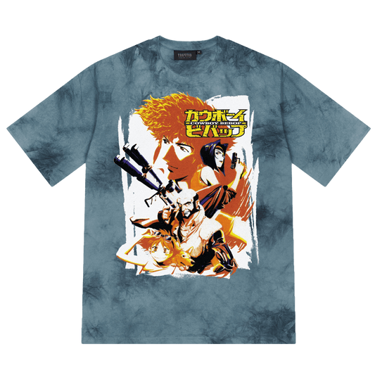 Trapstar x Cowboy Bebop Tie Dye Tee — XXS — Front View
