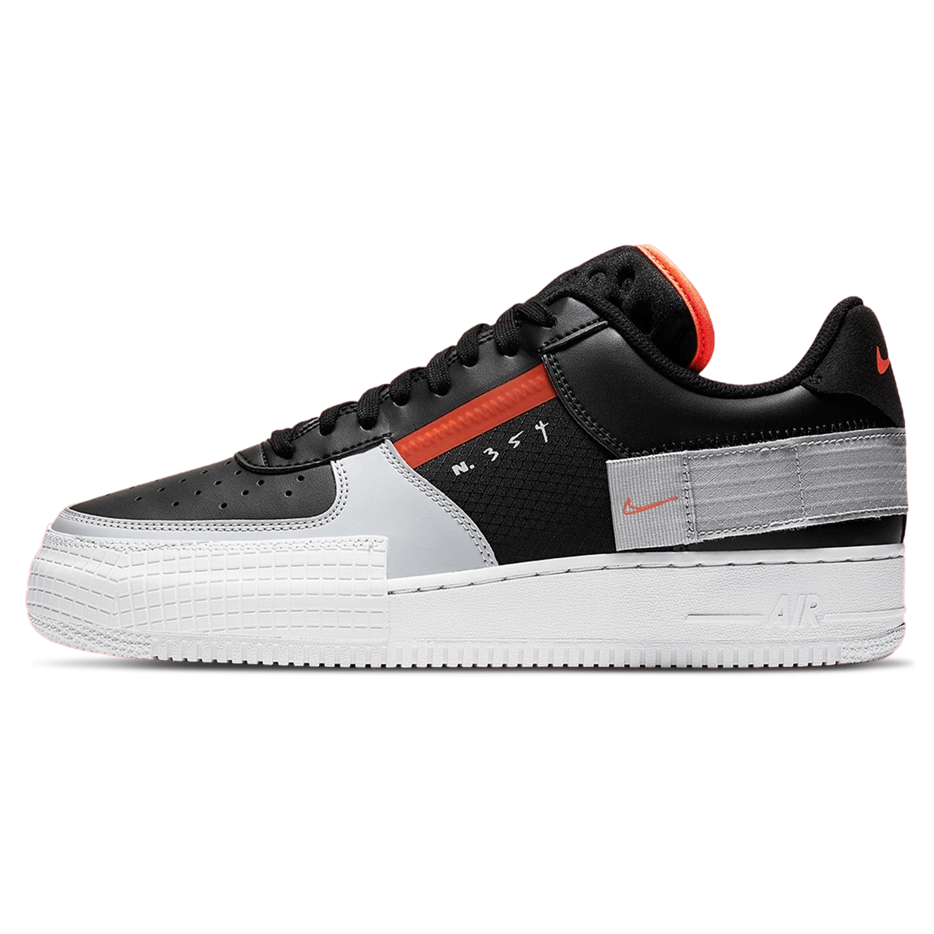 Nike Air Force 1 Type 'Hyper Crimson' — 3 UK | 35.5 EU — Front View