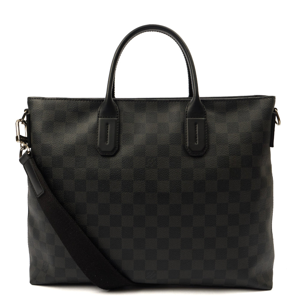 Louis Vuitton Tote 7 Day a Week  in Damier Graphite, Canvas — Back View