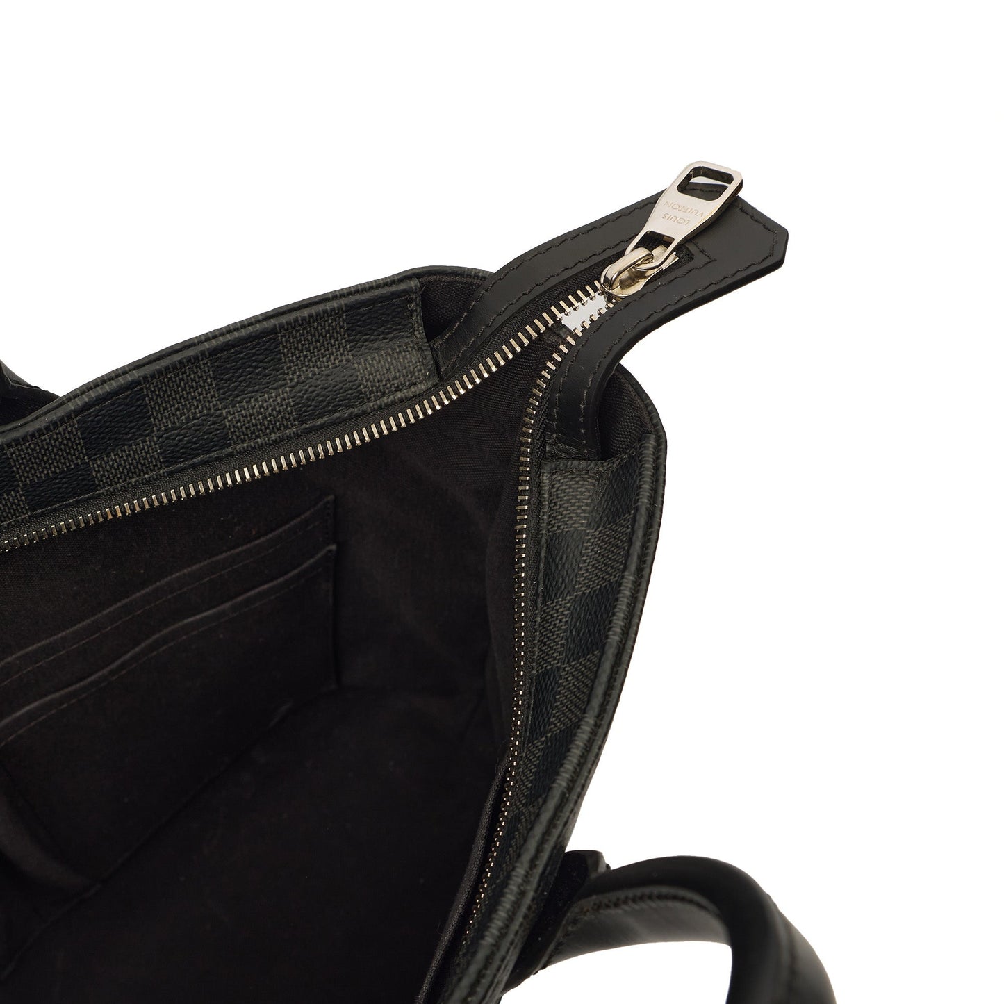 Louis Vuitton Tote 7 Day a Week  in Damier Graphite, Canvas — Detail View