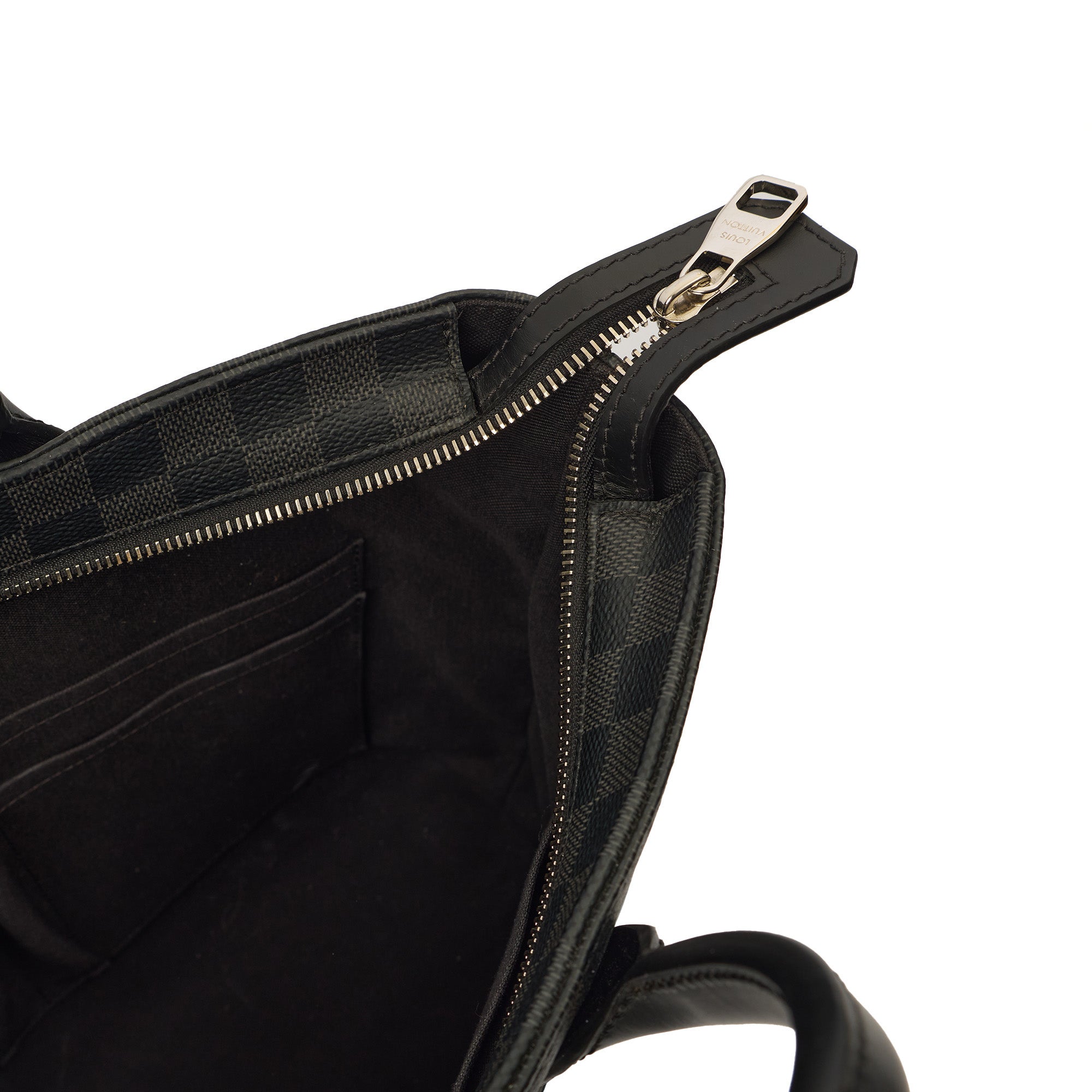 Louis Vuitton Tote 7 Day a Week  in Damier Graphite, Canvas — Detail View