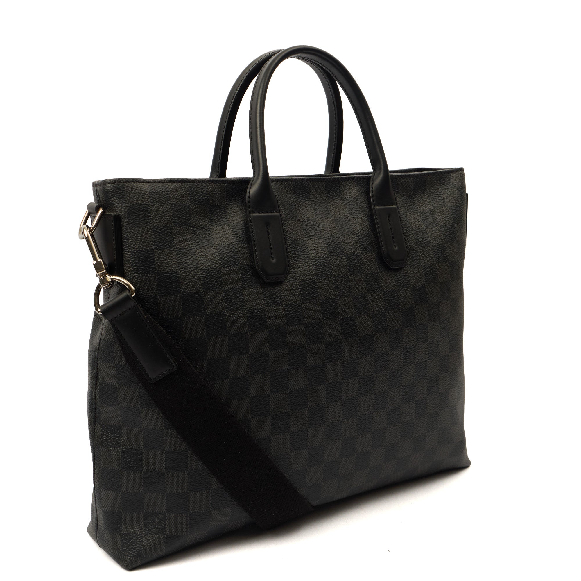 Louis Vuitton Tote 7 Day a Week  in Damier Graphite, Canvas — Side View