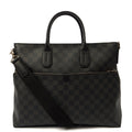 Louis Vuitton Tote 7 Day a Week  in Damier Graphite, Canvas — Front View