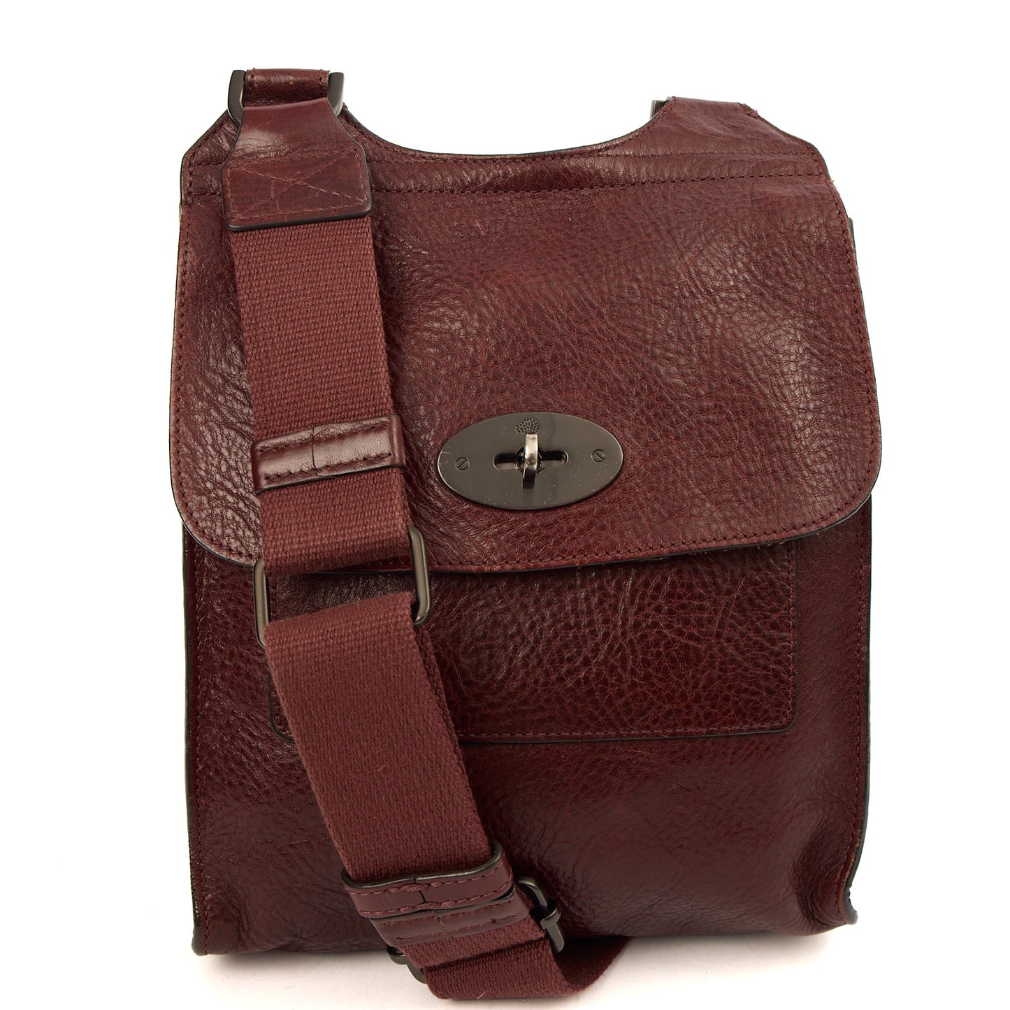 Mulberry Cross Body Antony in Oxblood, Calfskin Leather — Alternate View 7