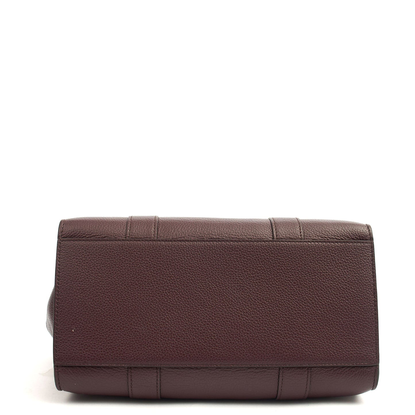 Mulberry Top Handle Zipped Bayswater in Oxblood, Calfskin Leather — Alternate View 11