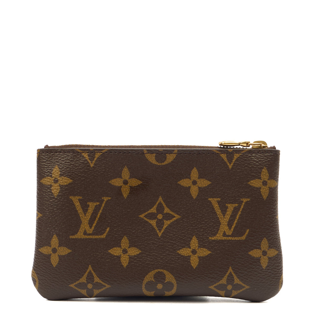 Louis Vuitton Key Ring Key Pouch in Monogram, Canvas — Alternate View 10