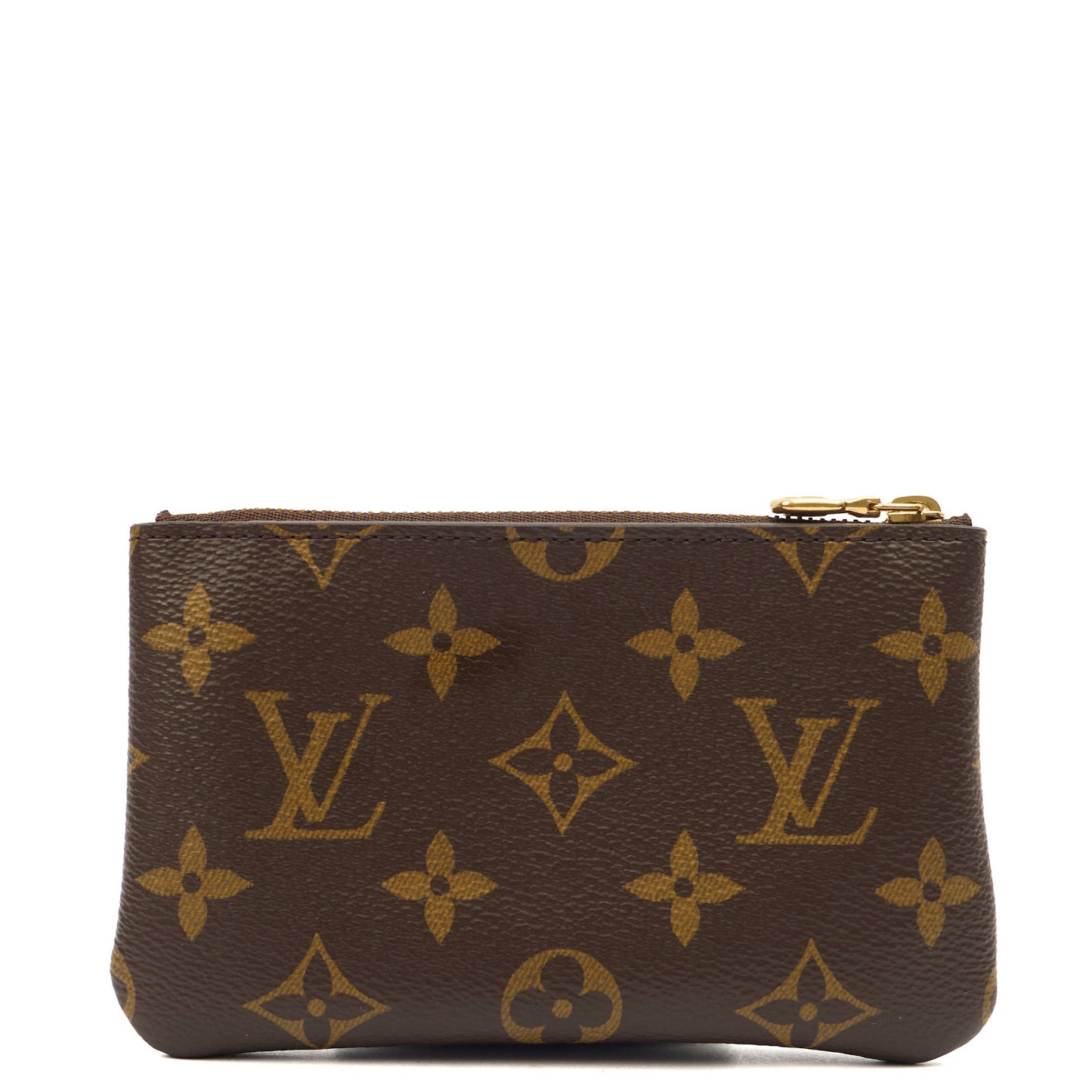 Louis Vuitton Key Ring Key Pouch in Monogram, Canvas — Alternate View 10