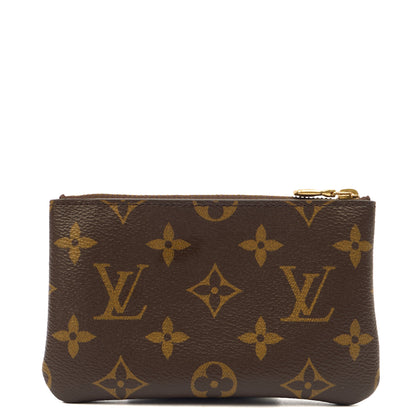 Louis Vuitton Key Ring Key Pouch in Monogram, Canvas — Alternate View 10