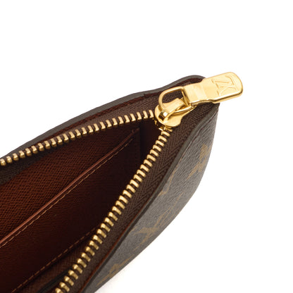 Louis Vuitton Key Ring Key Pouch in Monogram, Canvas — Alternate View 7