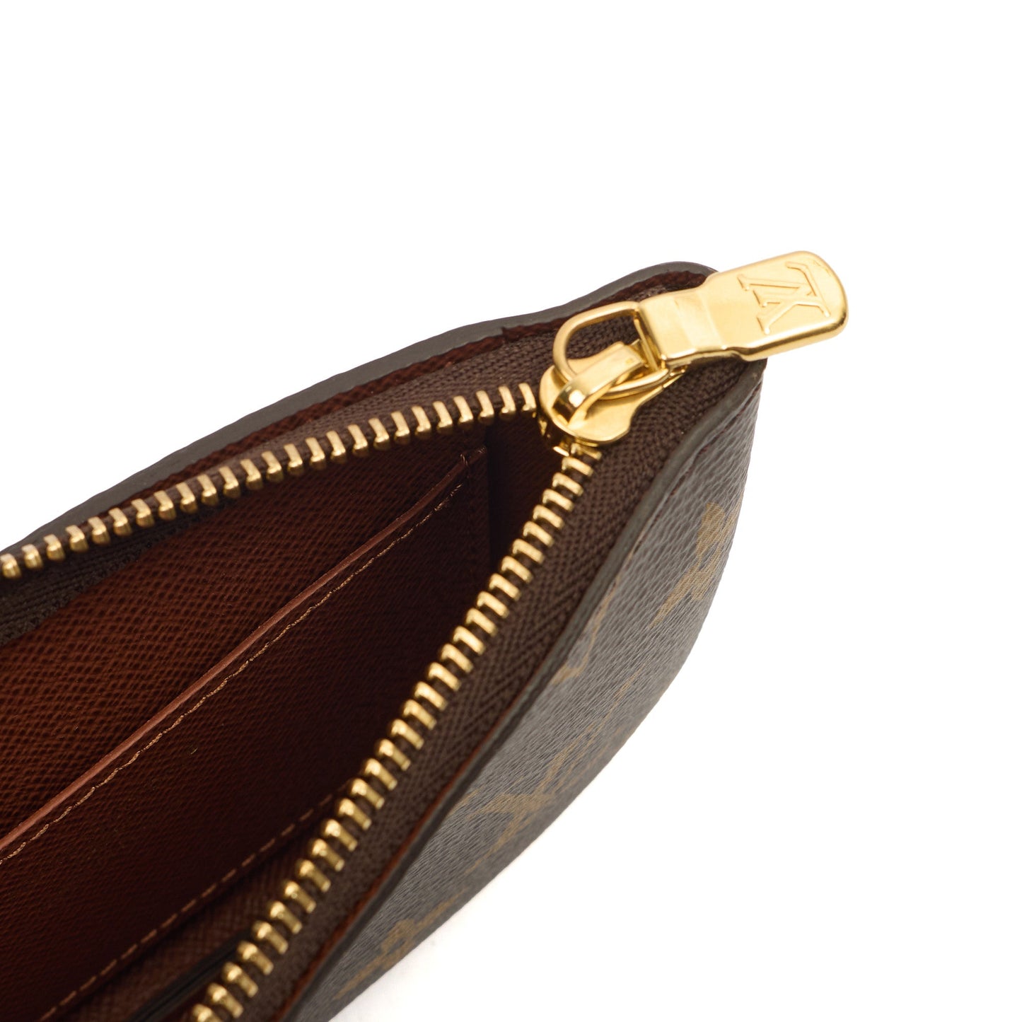 Louis Vuitton Key Ring Key Pouch in Monogram, Canvas — Alternate View 14