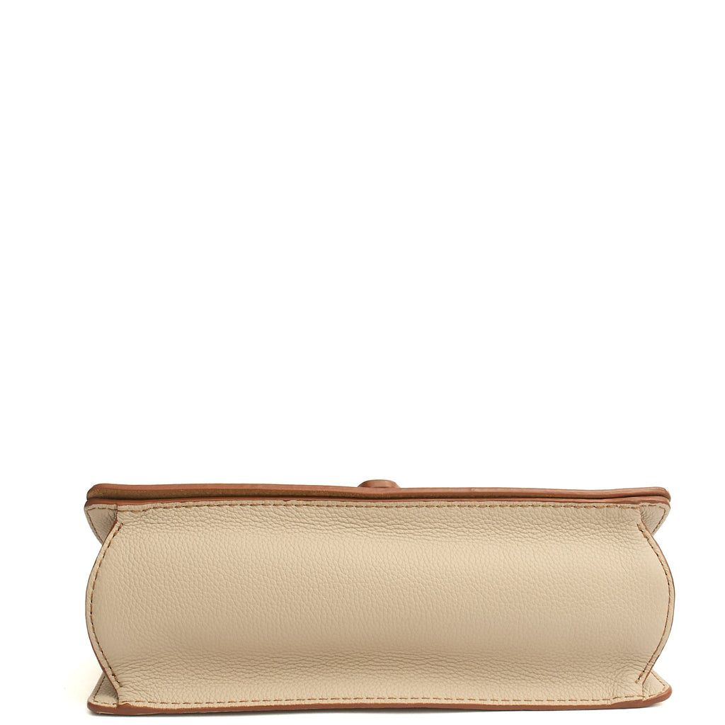 Loewe Cross Body Barcelona - Small in Neutral, Leather — Top View