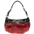 Prada Shoulder Bag Shoulder Bag in Red, Patent Leather — Front View