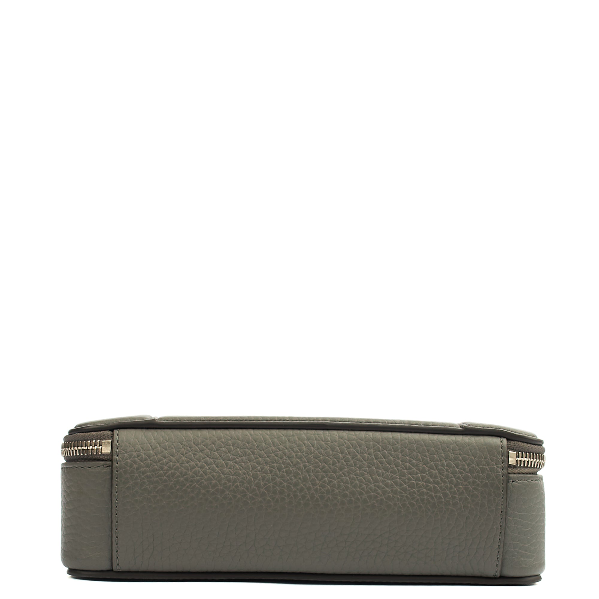 Mulberry Cross Body Belgrave - Crossbody Messenger in Charcoal Grey, Leather — Top View