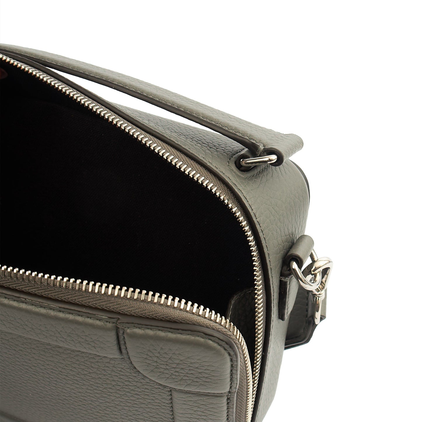 Mulberry Cross Body Belgrave - Crossbody Messenger in Charcoal Grey, Leather — Alternate View 17