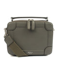 Mulberry Cross Body Belgrave - Crossbody Messenger in Charcoal Grey, Leather — Front View