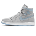 Air Jordan 1 High Zoom Comfort 'Cool Grey Light Blue' — UK 2.5 | EU 35.5 | US 5 — Front View