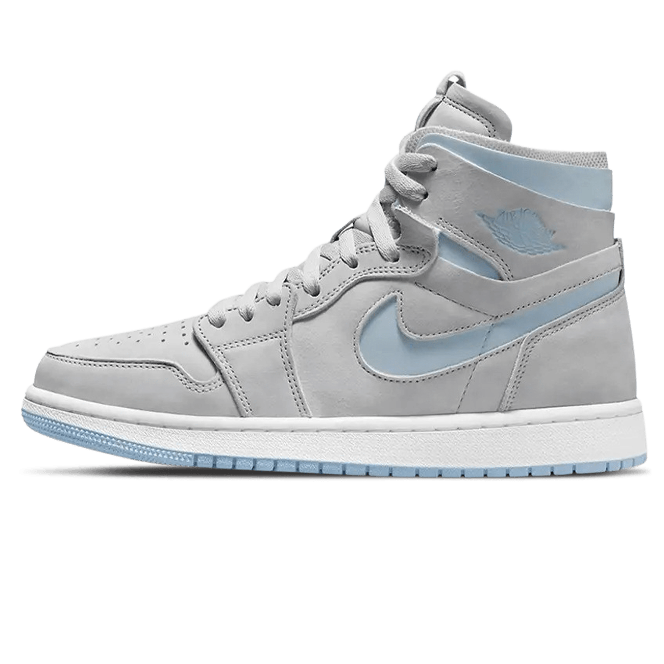 Air Jordan 1 High Zoom Comfort 'Cool Grey Light Blue' — UK 2.5 | EU 35.5 | US 5 — Front View