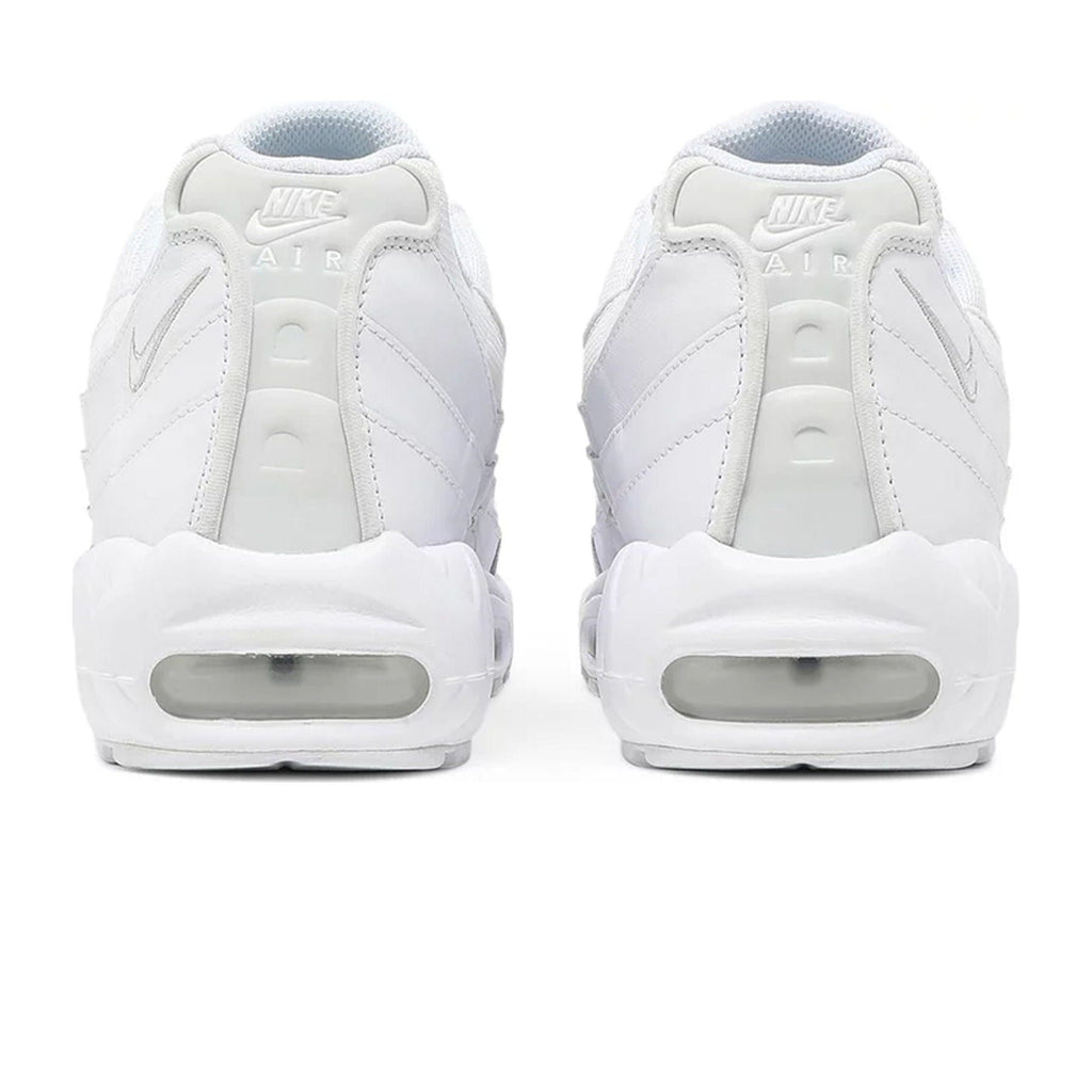 Nike Air Max 95 Essential 'Triple White' — UK 3 | EU 35.5 | US 3.5 — Top View