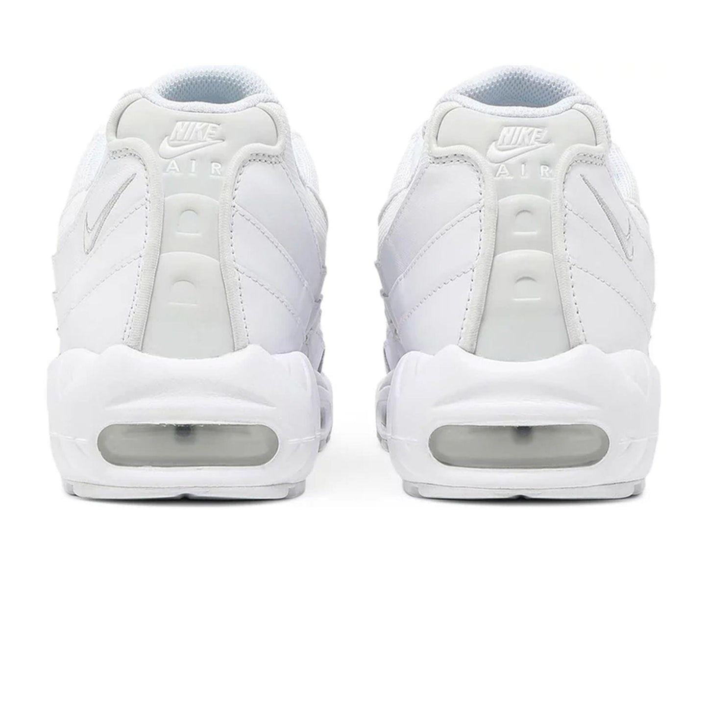 Nike Air Max 95 Essential 'Triple White' — UK 3 | EU 35.5 | US 3.5 — Top View