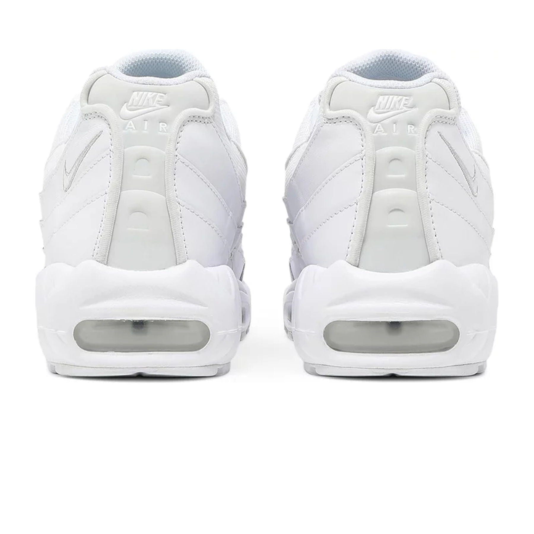 Nike Air Max 95 Essential 'Triple White' — UK 3 | EU 35.5 | US 3.5 — Top View