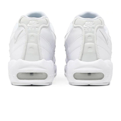 Nike Air Max 95 Essential 'Triple White' — UK 3 | EU 35.5 | US 3.5 — Top View