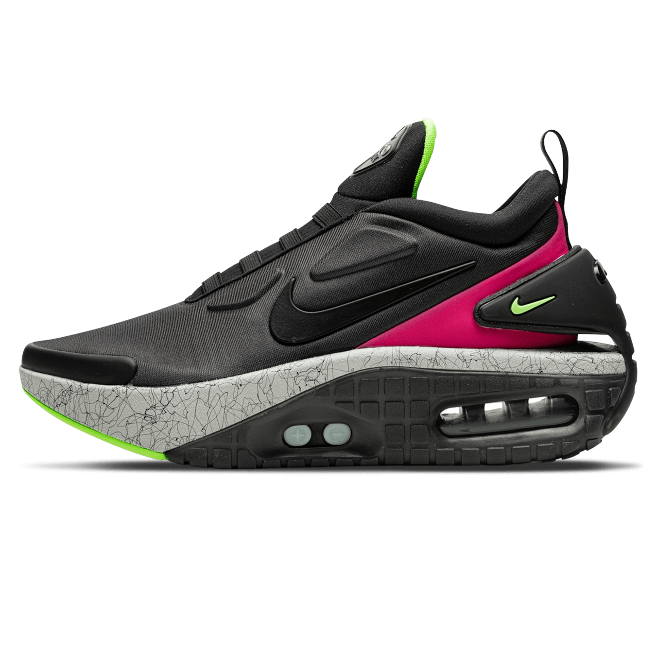 Nike Adapt Auto Max 'Fireberry' (EU Charger) — UK 3 | EU 35.5 | US 3.5 — Front View