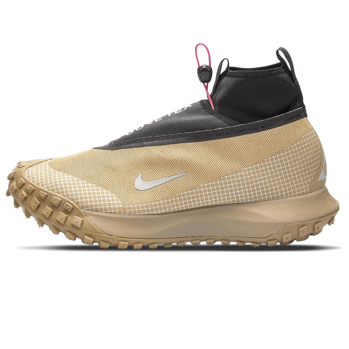 Nike ACG Mountain Fly Gore-Tex 'Khaki' — UK 3 | EU 35.5 | US 3.5 — Front View