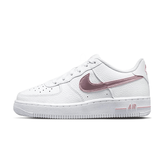 Nike Air Force 1 GS 'White Pink Glaze' — UK 13.5 | EU 32 | US 1Y — Front View