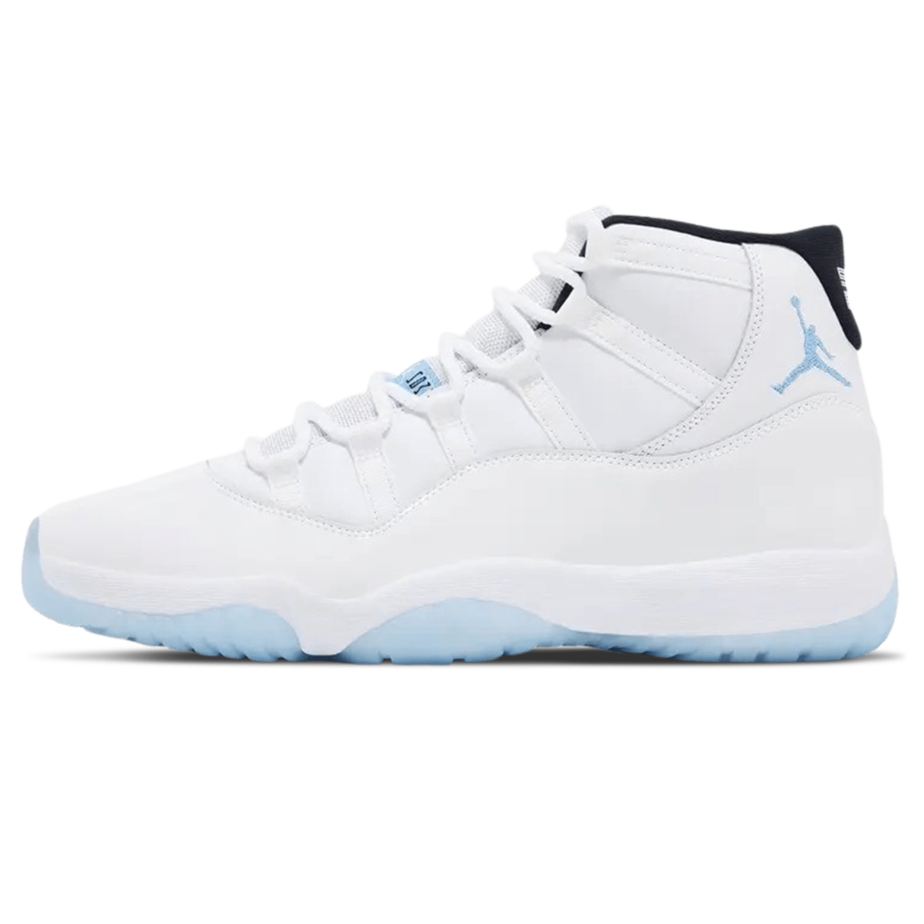 Air Jordan 11 Retro 'Legend Blue / Columbia' — UK 3 | EU 35.5 | US 3.5 — Front View