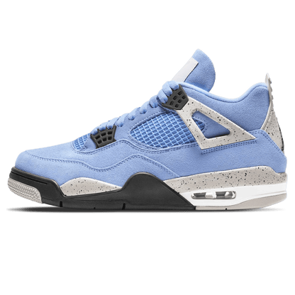 Air Jordan 4 Retro 'University Blue' — UK 3 | EU 35.5 | US 3.5 — Front View