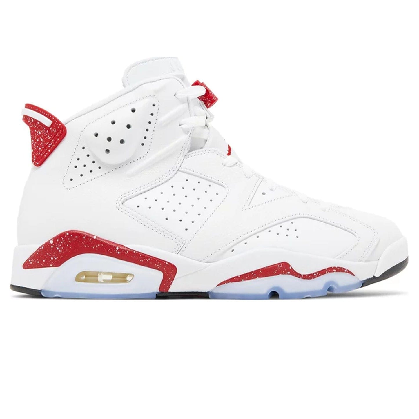 Air Jordan 6 Retro 'Red Oreo' — UK 3 | EU 35.5 | US 3.5 — Side View