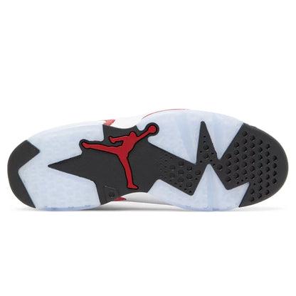 Air Jordan 6 Retro 'Red Oreo' — UK 3 | EU 35.5 | US 3.5 — Top View