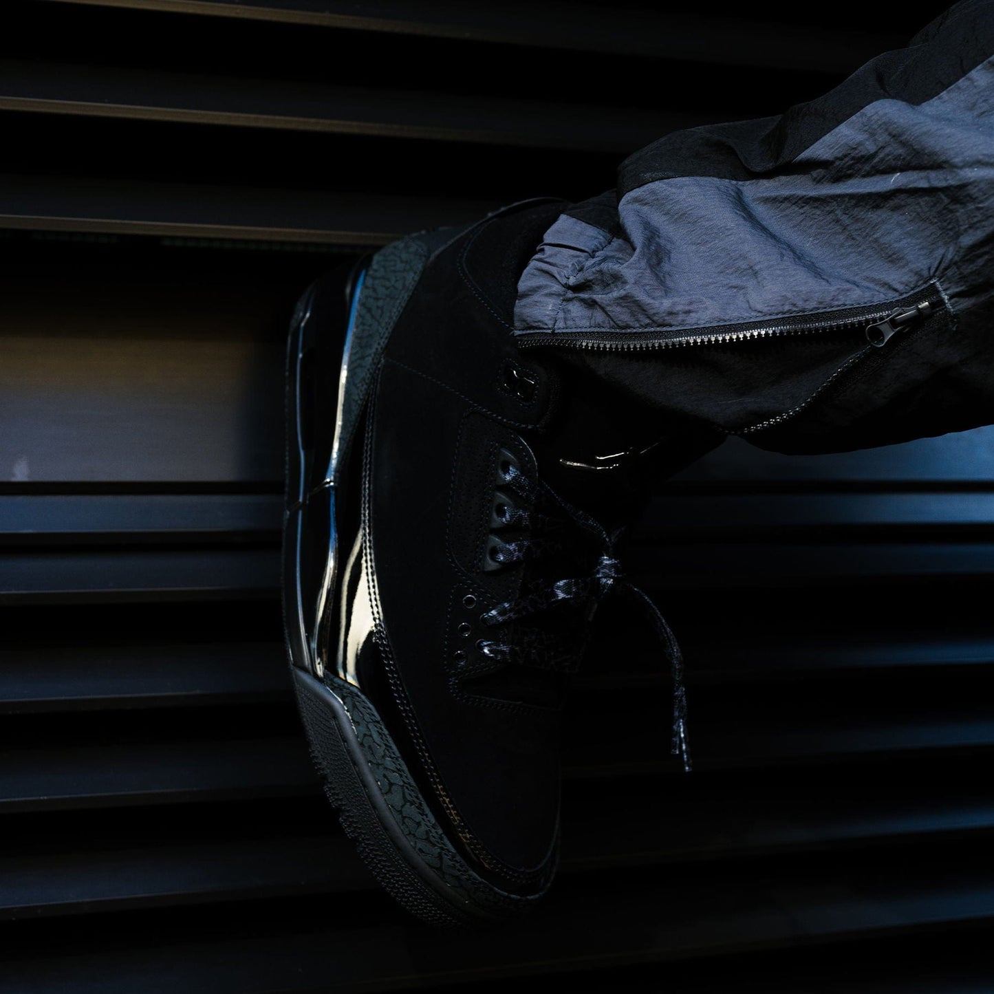 Air Jordan 3 Retro 'Black Cat' 2025 — UK 3 | EU 35.5 | US 3.5 — Alternate View 8