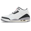 Air Jordan 3 Retro 'Cement Grey' — UK 3 | EU 35.5 | US 3.5 — Front View
