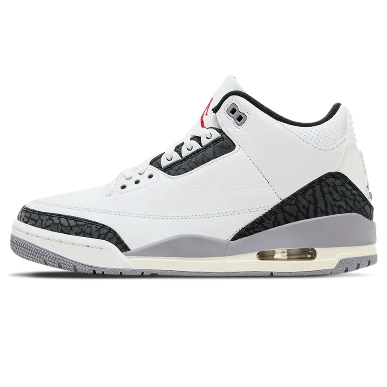 Air Jordan 3 Retro 'Cement Grey' — UK 3 | EU 35.5 | US 3.5 — Front View