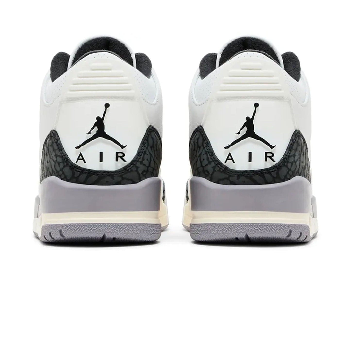 Air Jordan 3 Retro 'Cement Grey' — UK 3 | EU 35.5 | US 3.5 — Top View