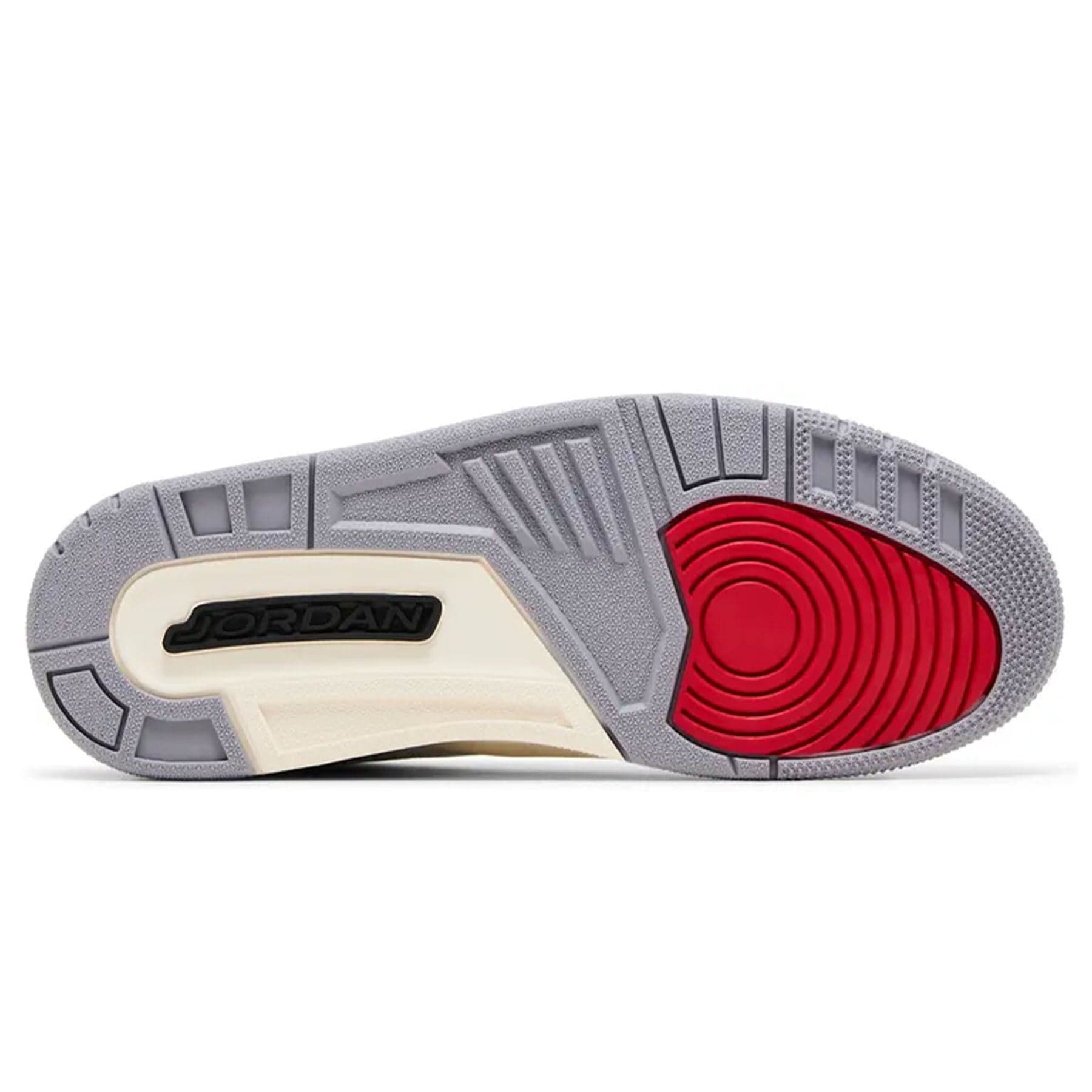 Air Jordan 3 Retro 'Cement Grey' — UK 3 | EU 35.5 | US 3.5 — Detail View