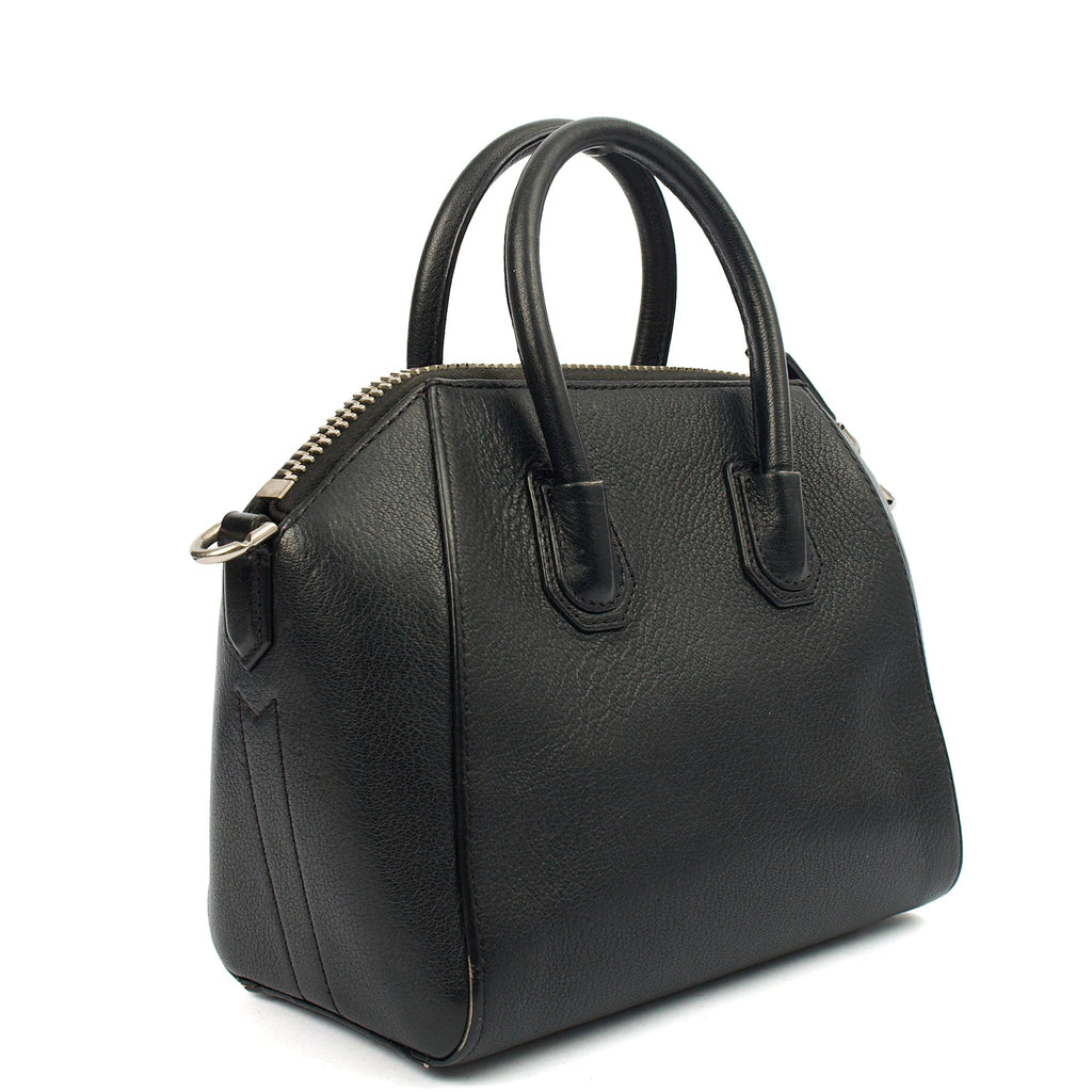 Givenchy Cross Body Antigona - Mini in Black, Leather — Back View