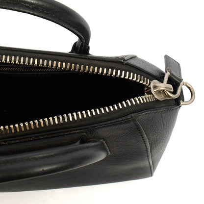 Givenchy Cross Body Antigona - Mini in Black, Leather — Lifestyle View