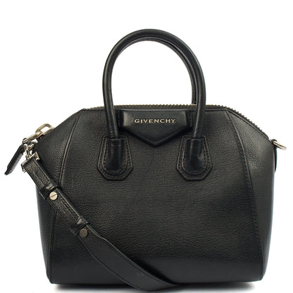 Givenchy Cross Body Antigona - Mini in Black, Leather — Front View