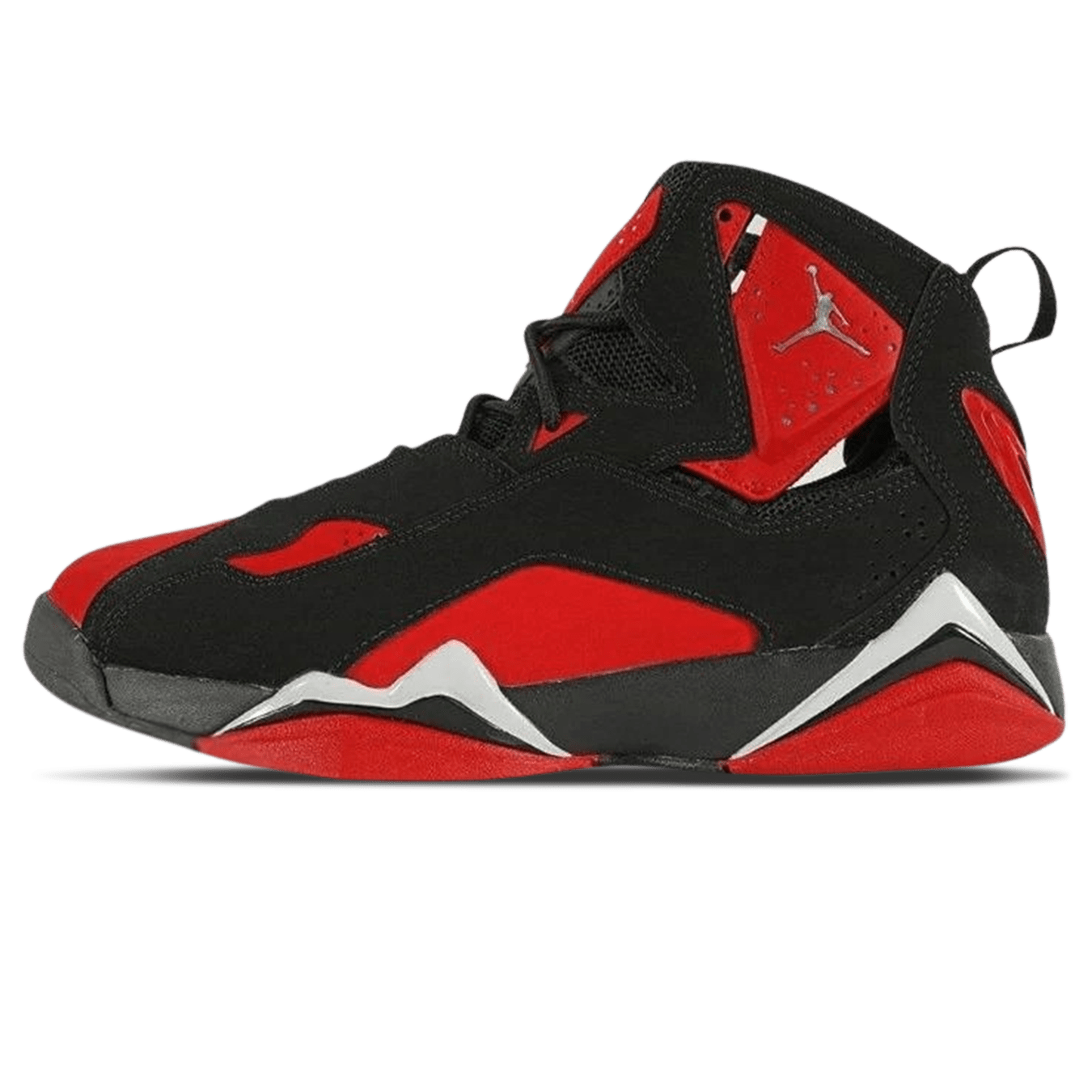 Air Jordan True Flight 'Black University Red' — UK 3 | EU 35.5 | US 3.5 — Front View