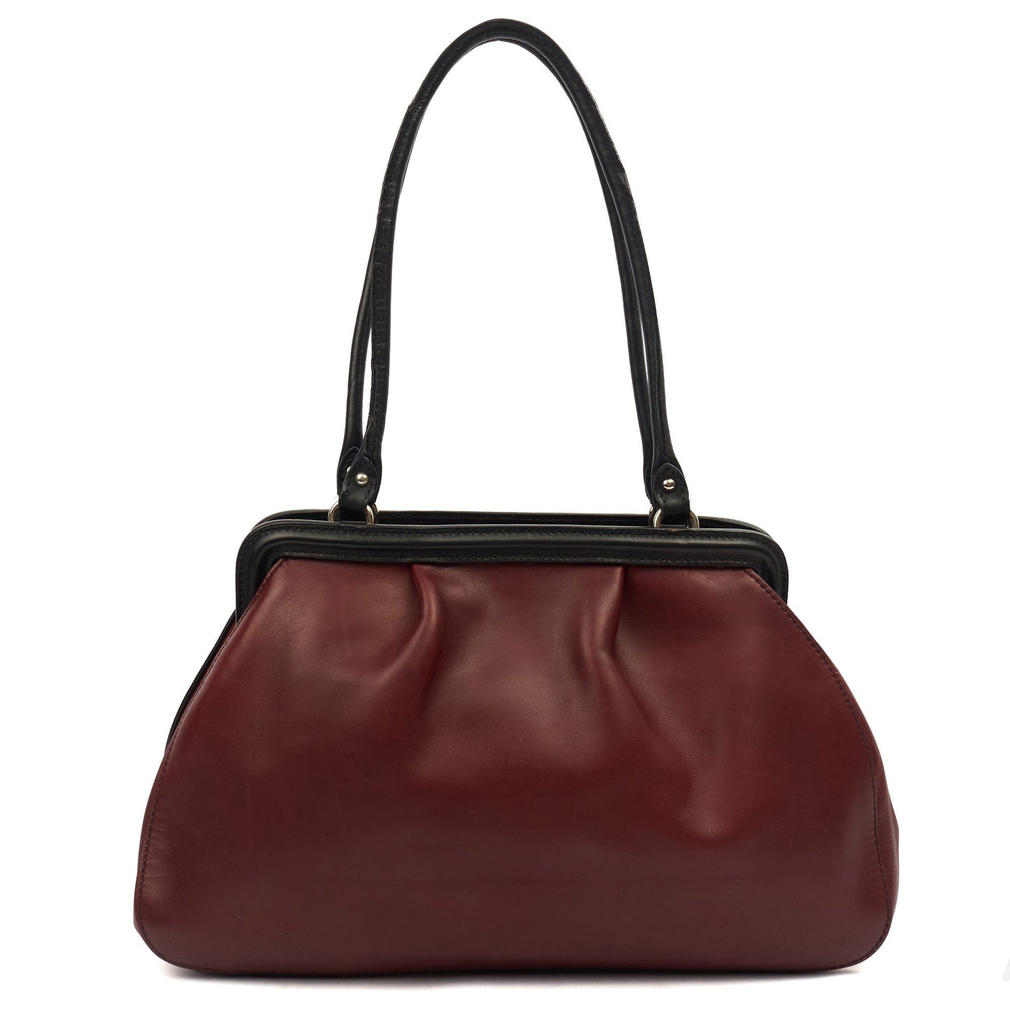 Miu Miu Tote Tote in Red, Leather — Top View
