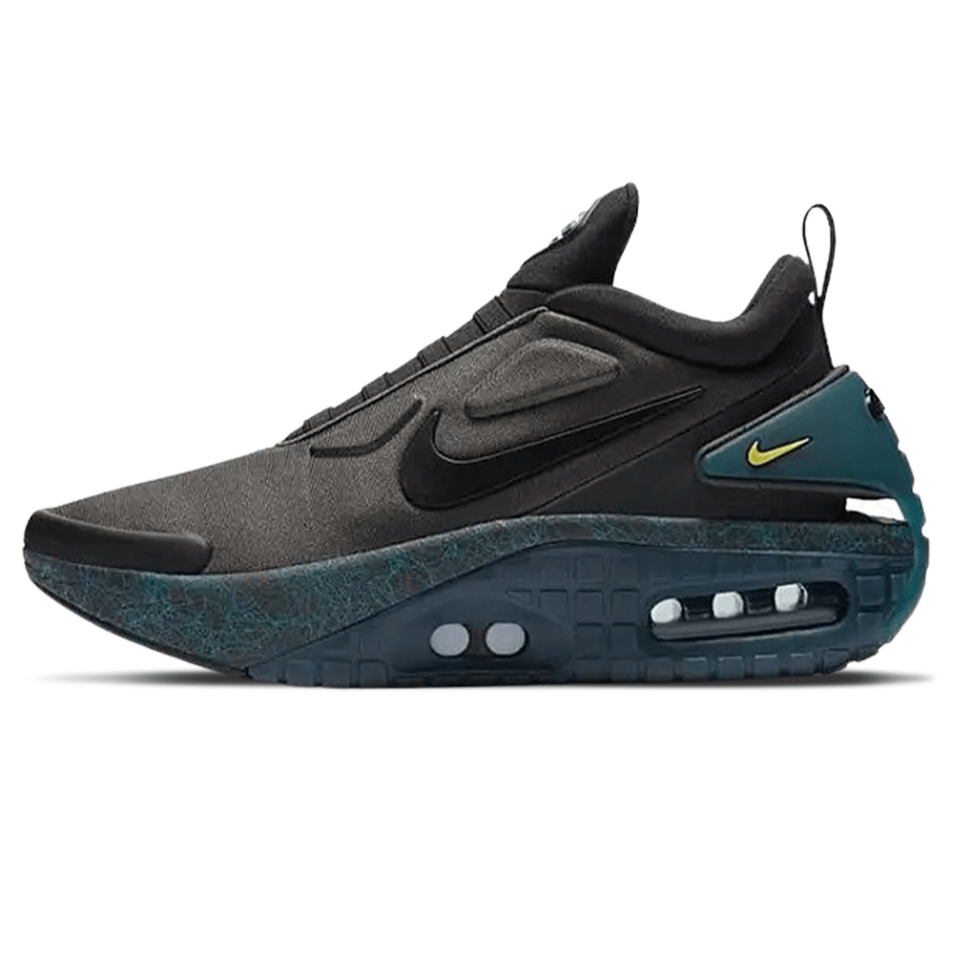 Nike Adapt Auto Max 'Anthracite Radiant Emerald' EU Adapter — UK 3 | EU 35.5 | US 3.5 — Front View