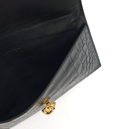 Alexander McQueen Clutch Box Clutch Skull in Black, Leather — Alternate View 14